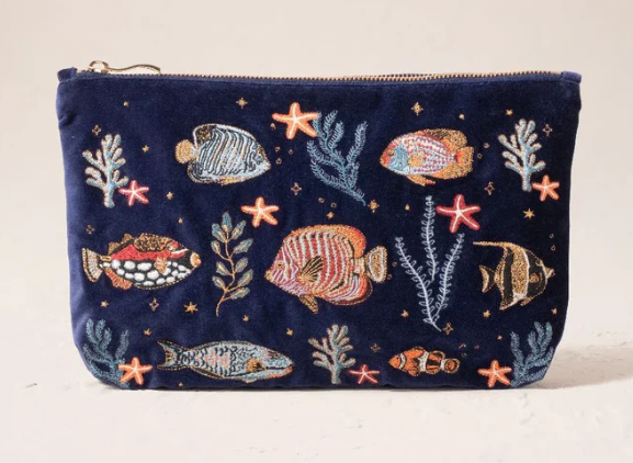 Elizabet Scarlett - Marine Paradise Everyday Pouch
