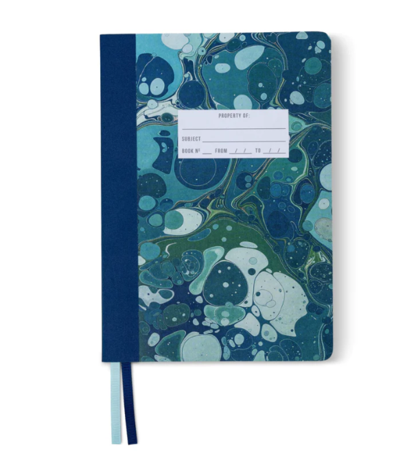 Designworks Ink Marble Soft Cover Journal - Teal
