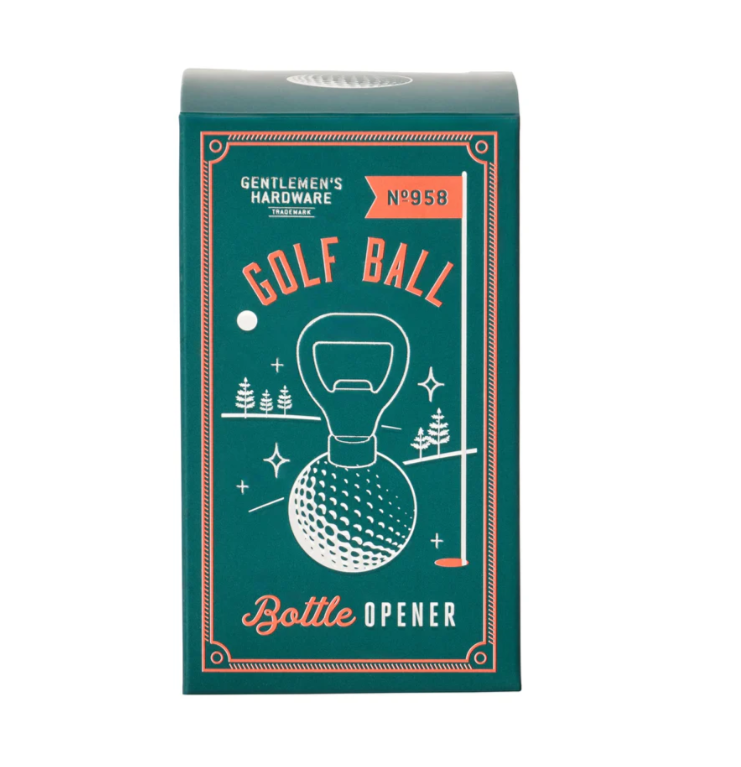 Gentlemen's Hardware Golf Ball Bottle Opener