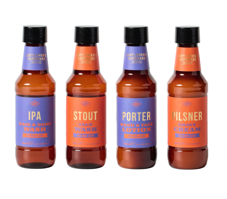 Gentlemen's Hardware Beer Bottle Grooming Gift Set