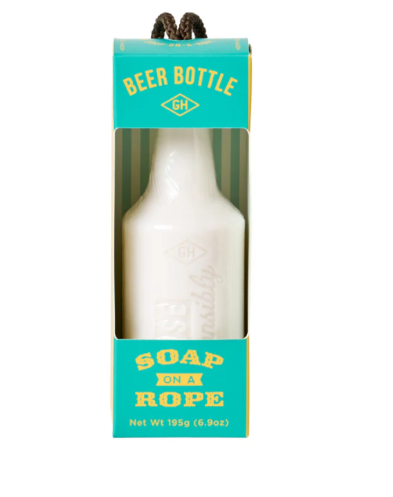 Gentlemen's Hardware Beer Bottle Soap on a Rope