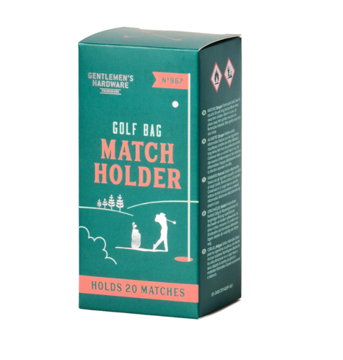 Gentlemen's Hardware Golf Bag Match Holder (30 Pcs)