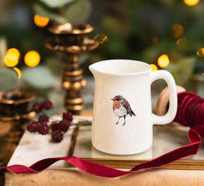 Robin Mini Jug in a Gift Box