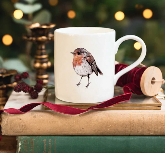 Robin Mug in a Gift Box