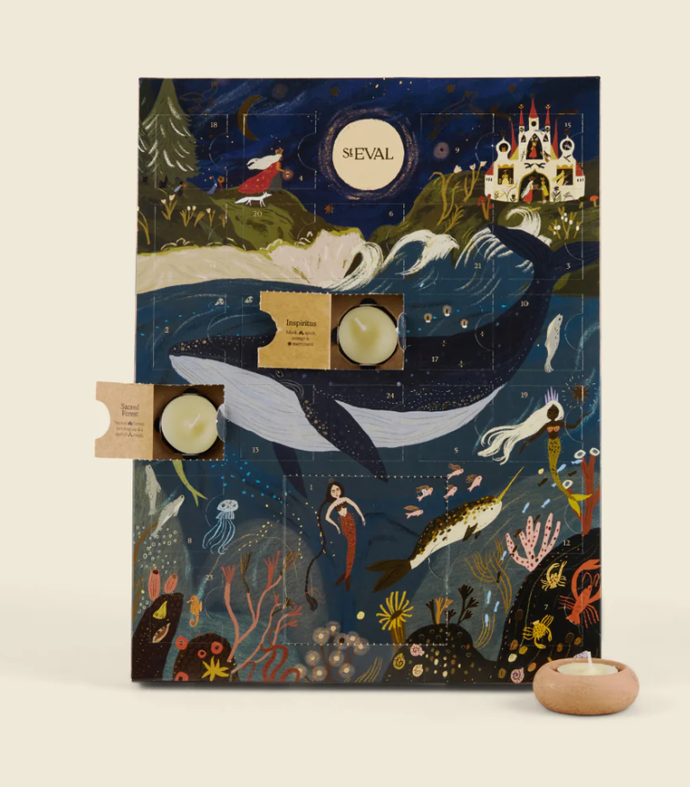 St Eval Tealight Advent Calendar
