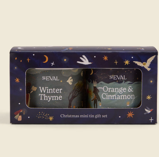 St Eval Christmas Mini Tin Gift Set
