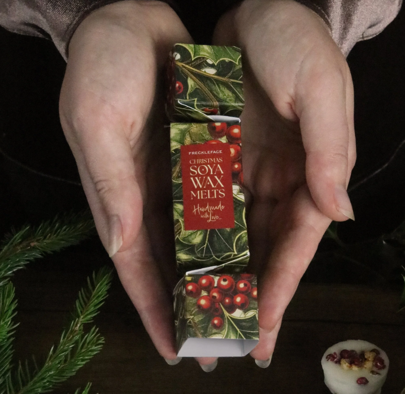 Freckleface Wax Melt Christmas Cracker