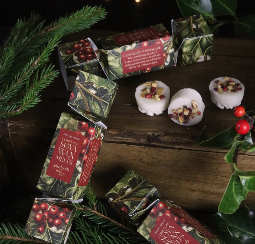 Freckleface Wax Melt Christmas Cracker