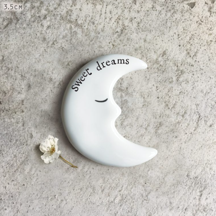 East of India Tiny Moon Token - Sweet Dreams