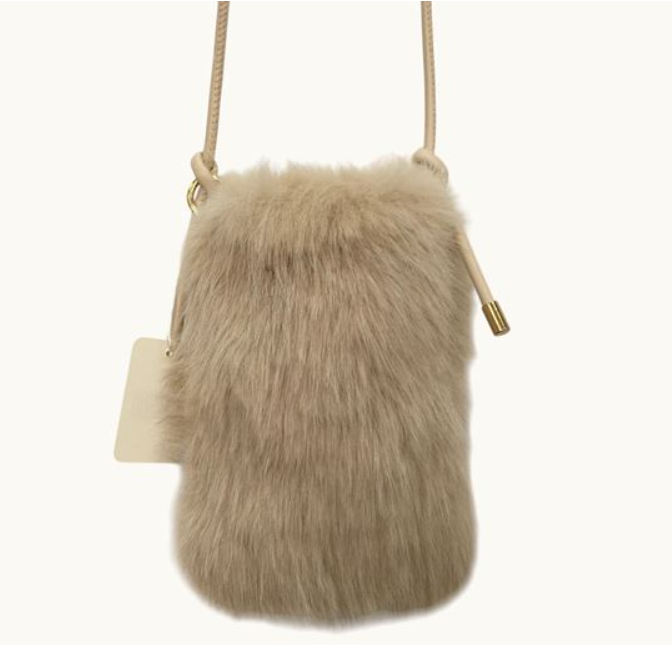 Faux Fur Phone Bag