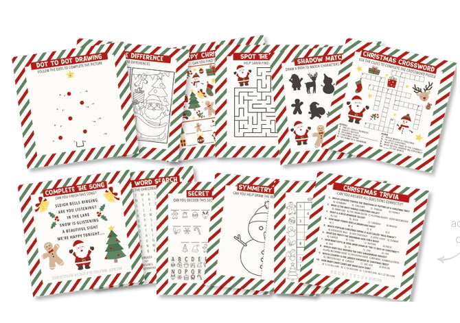 Holly & Ivy Mini Crackers - Pine Cone Sprigs