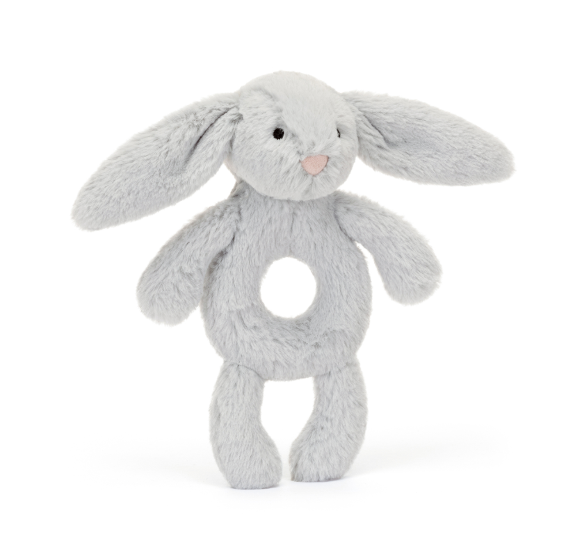 Jellycat Bashful Bunny Ring Rattle