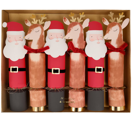 Meri Meri Christmas Character Large Crackers