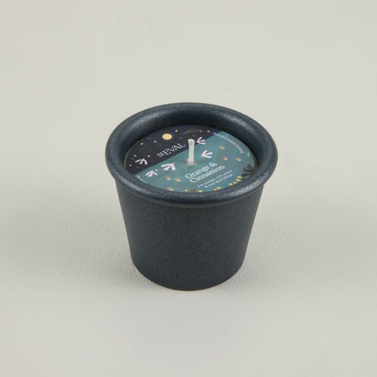 St Eval Pot Christmas Stardust Orange and Cinnamon