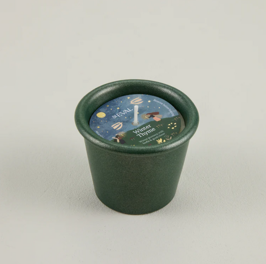 St Eval Pot Christmas Stardust Winter Thyme