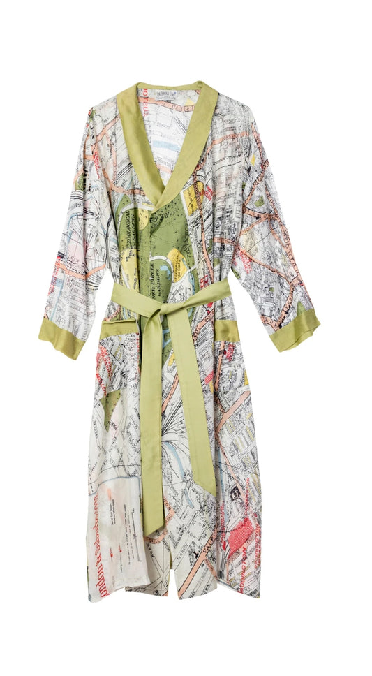 One Hundred Stars London Map Gown