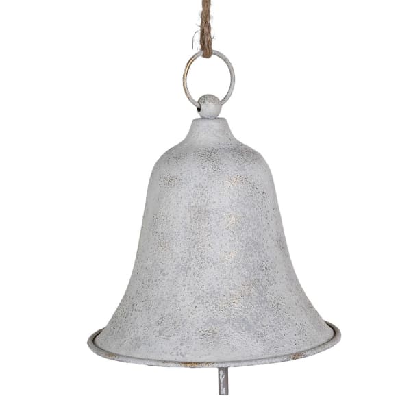 White Wash Hanging Bell
