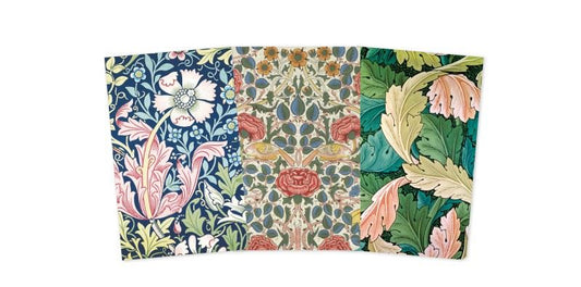 William Morris Set of 3 Mini Notebooks