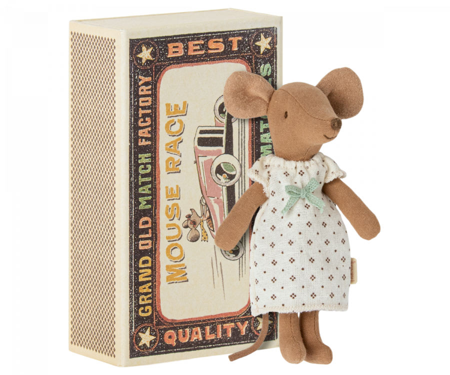 Maileg Big Sister Mouse In Matchbox
