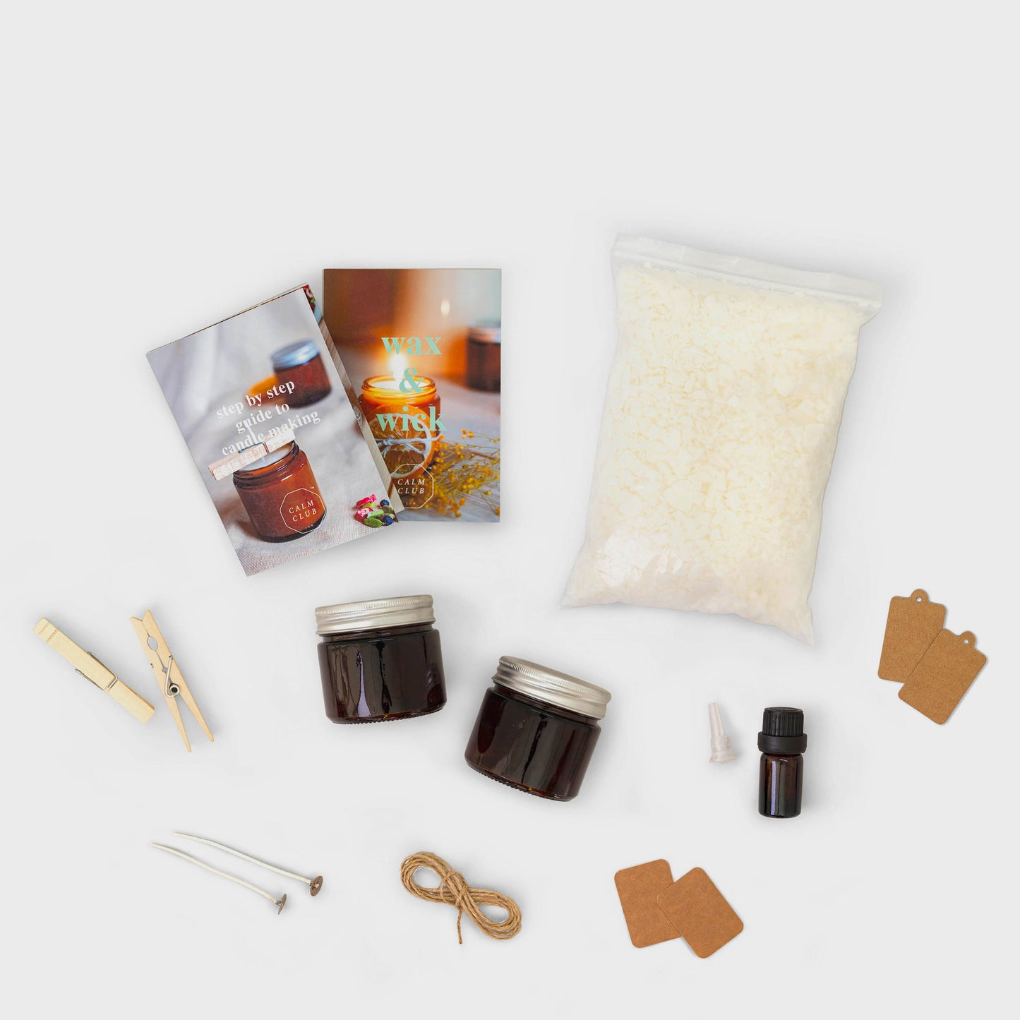 Calm Club Scented Candle Making Kit