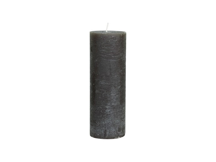 Macon Pillar Candle Rustic - Coffee
