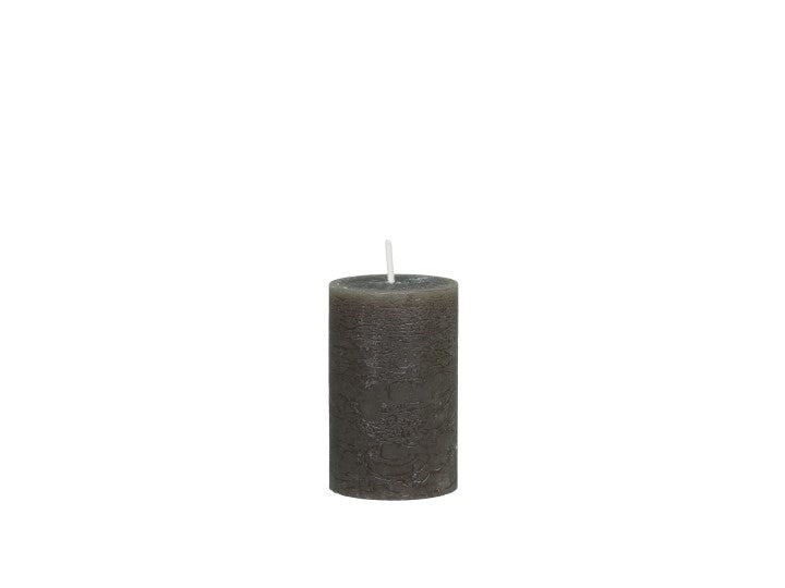 Macon Pillar Candle Rustic - Coffee