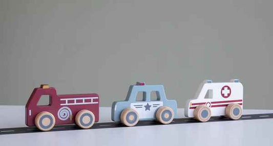 Little Dutch Set of 3 Emergency Vehicles