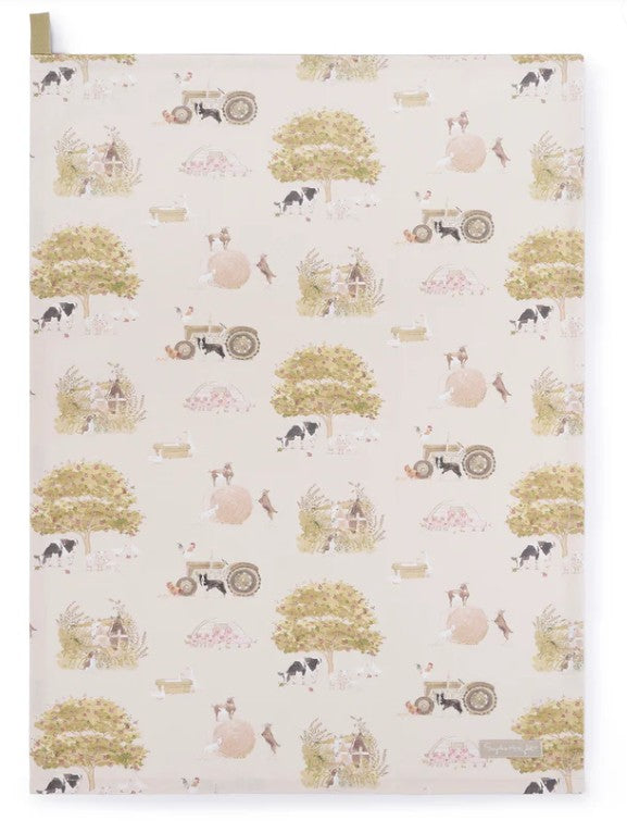 Sophie Allport Tea Towel - Farm Friends