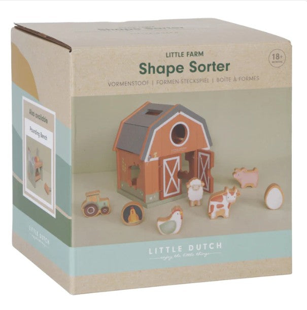 Little Dutch Shape Sorter - Little Farm
