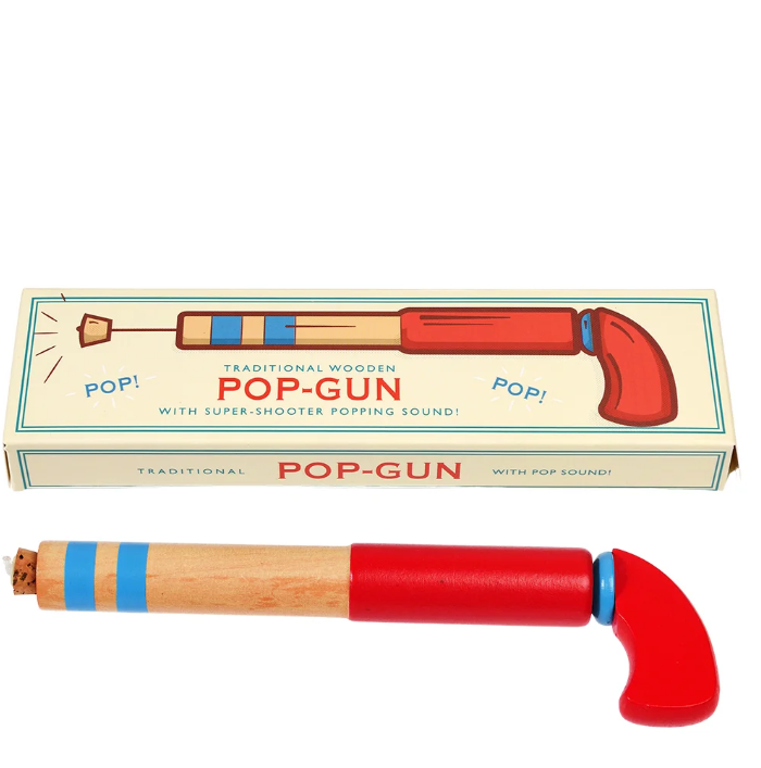 Traditional Wooden Pop-Gun