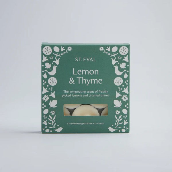 St Eval Lemon & Thyme Tealights