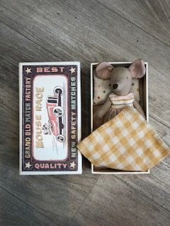 Maileg Big Sister Mouse In Matchbox