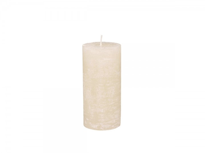 Macon Pillar candle Rustic - Nude