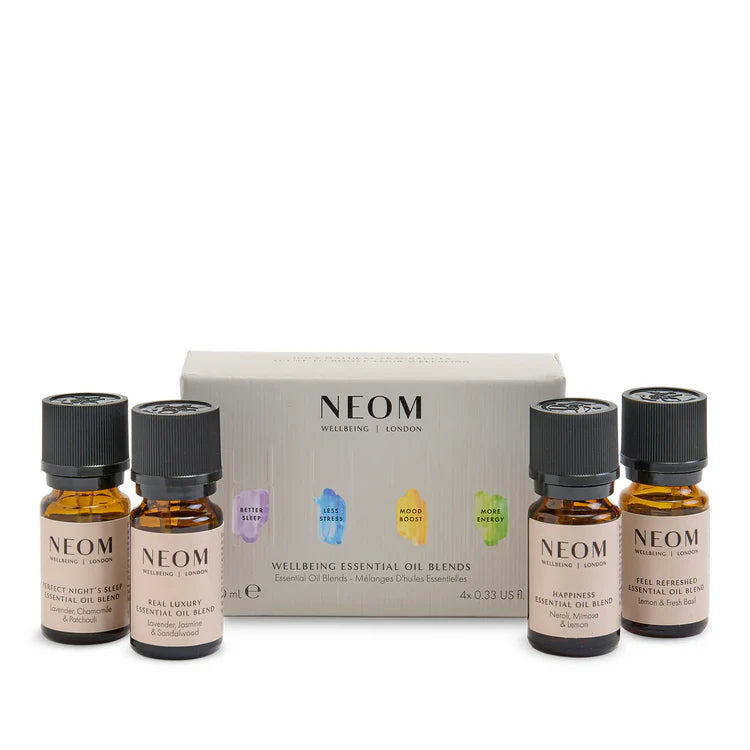Neom Wellbeing Essential Oils Set
