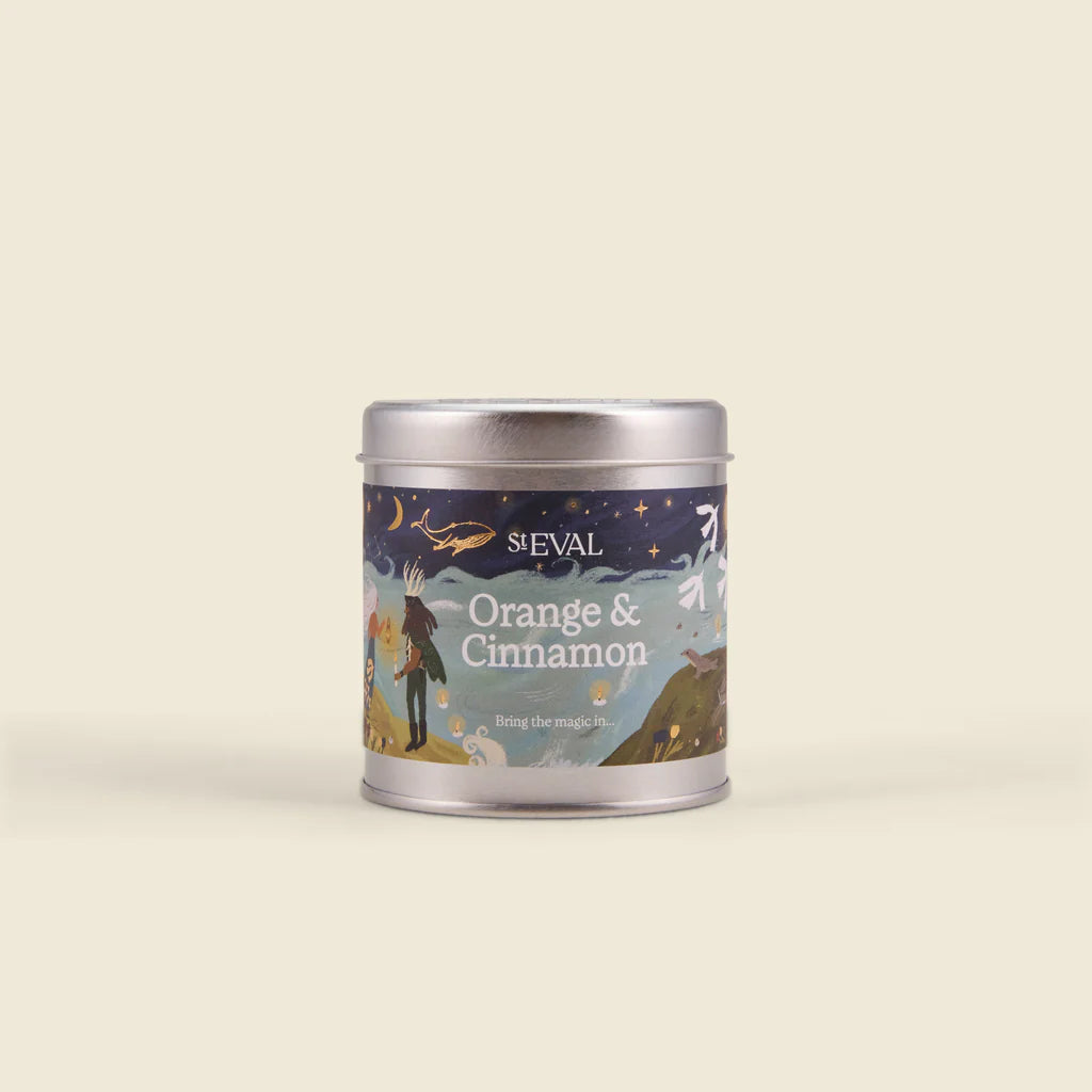 St Eval Orange and Cinnamon Christmas Scented Tin