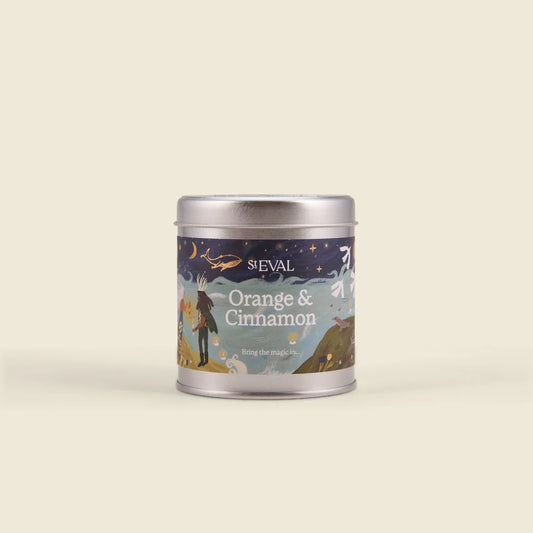 St Eval Orange and Cinnamon Christmas Scented Tin