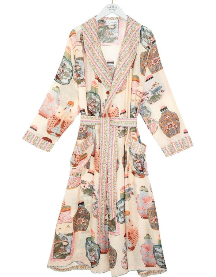 One Hundred Stars Perfume Bottles Blush Gown