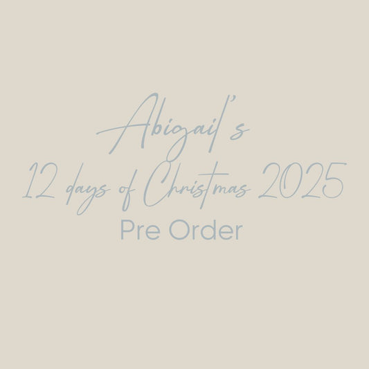 Abigail's 12 Days of Christmas Advent PAY IN FULL/PAY FULL TOTAL TODAY