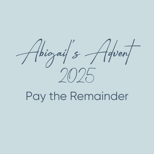 Abigail's Advent PAY THE REMAINDER