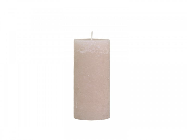 Macon Pillar Candle - Dusty Rose