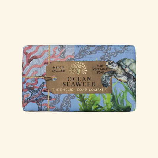 The English Soap Company Anniversary Soap Bar - Ocean Seaweed