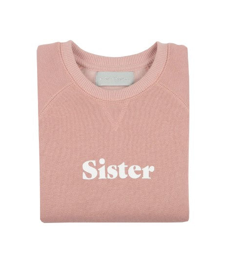 Bob and Blossom Faded Blush Sister Sweatshirt