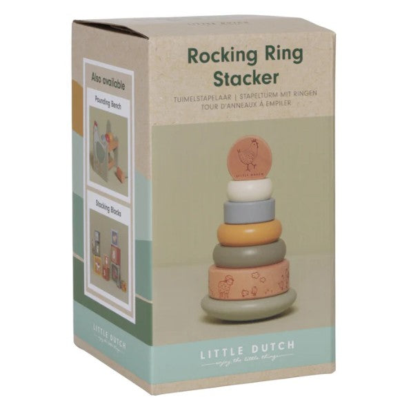 Little Dutch Rocking Ring Stacker - Little Farm