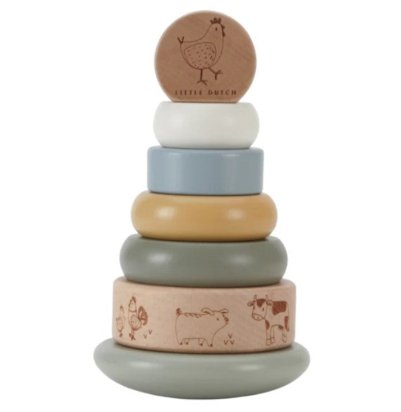 Little Dutch Rocking Ring Stacker - Little Farm