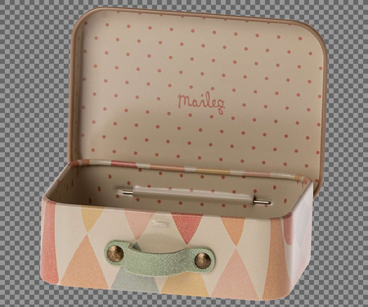 Maileg Micro Suitcase - Harlequin