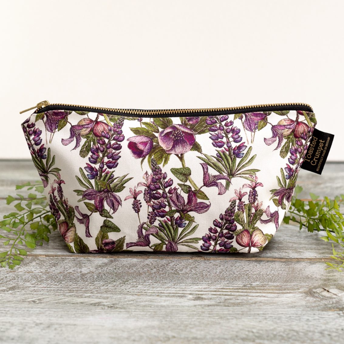 Toasted Crumpet The Mulberry Collection Pure Wash Bag