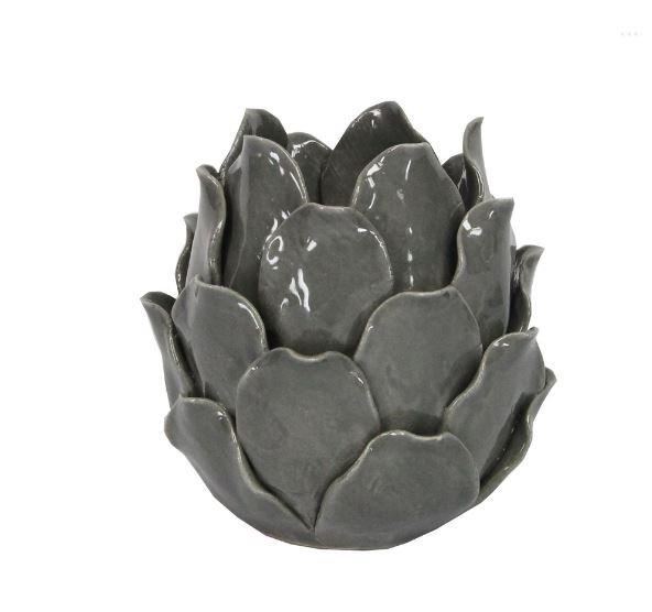 Porcelain Artichoke T- Lite Holder