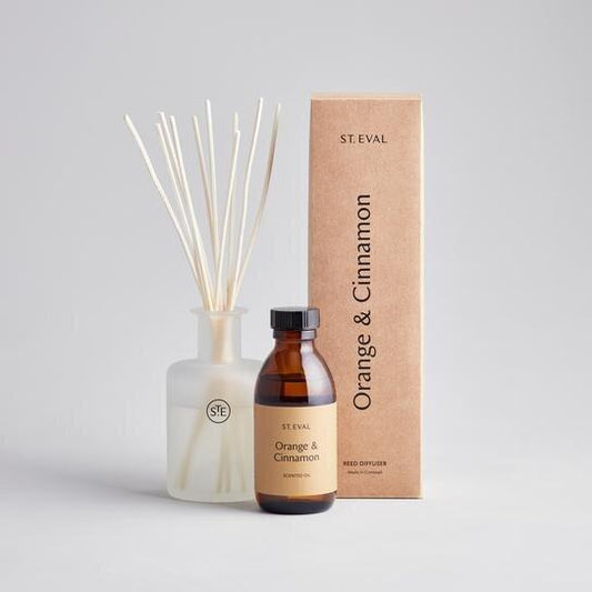 St Eval Orange and Cinnamon Reed Diffuser