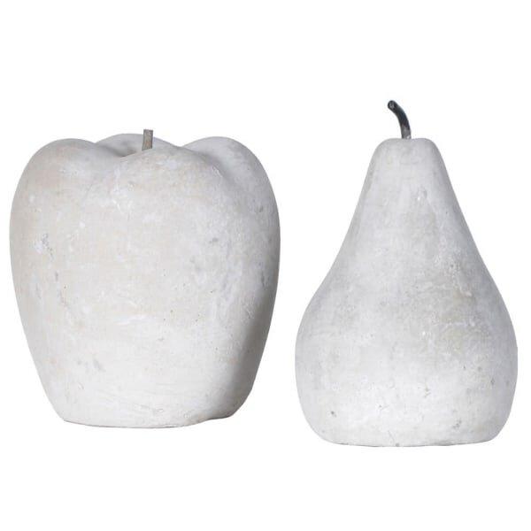 Cement Apple And Pear Set