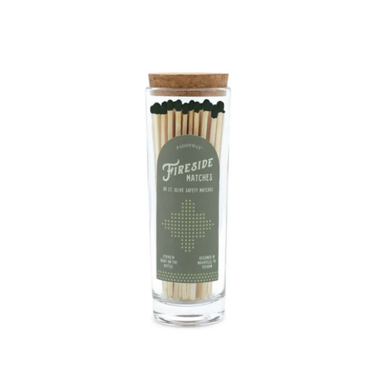 Paddywax Fireside Matches, Olive